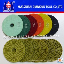 Huazuan 4-7 Inch Diamond Pads Granite Polishing Pads for Sale